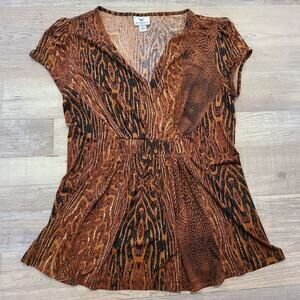 Worthington stretch small womens blouse